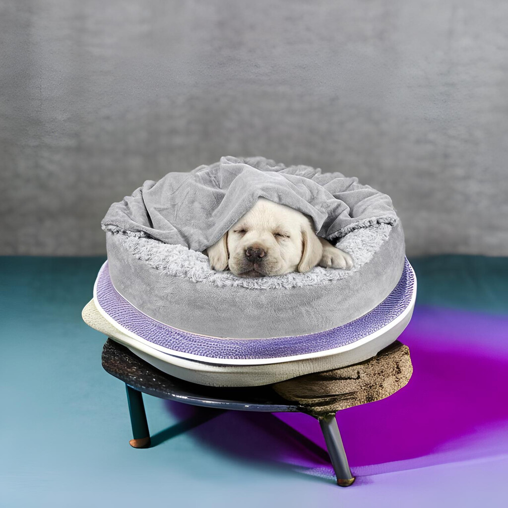 Luxury Hooded Cat Bed