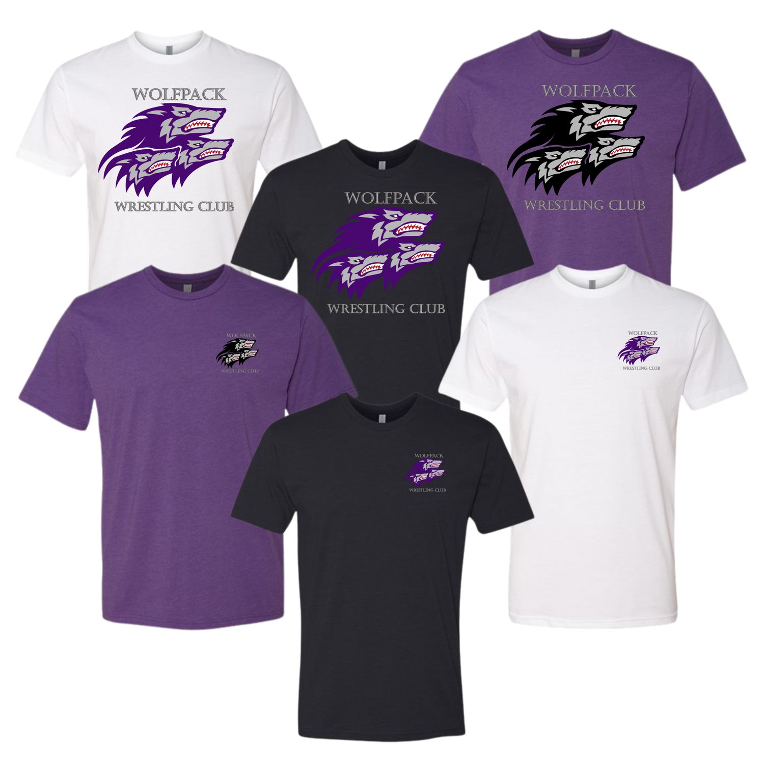 Adult T shirt Wolfpack