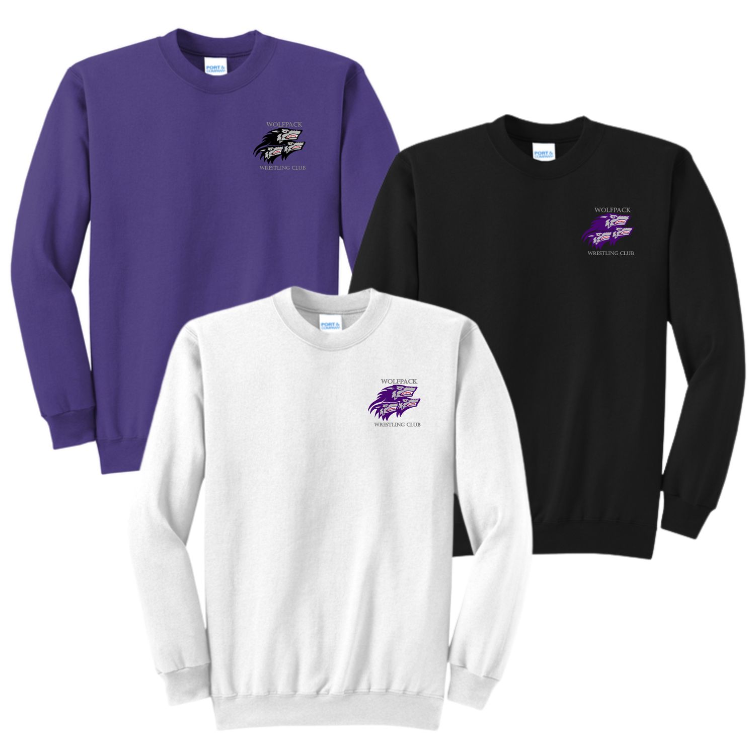 Adult Crewneck Wolfpack