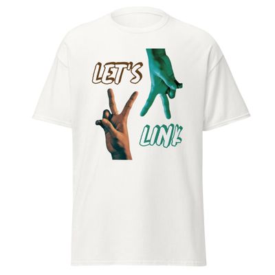Let&#39;s Link unisex classic tee