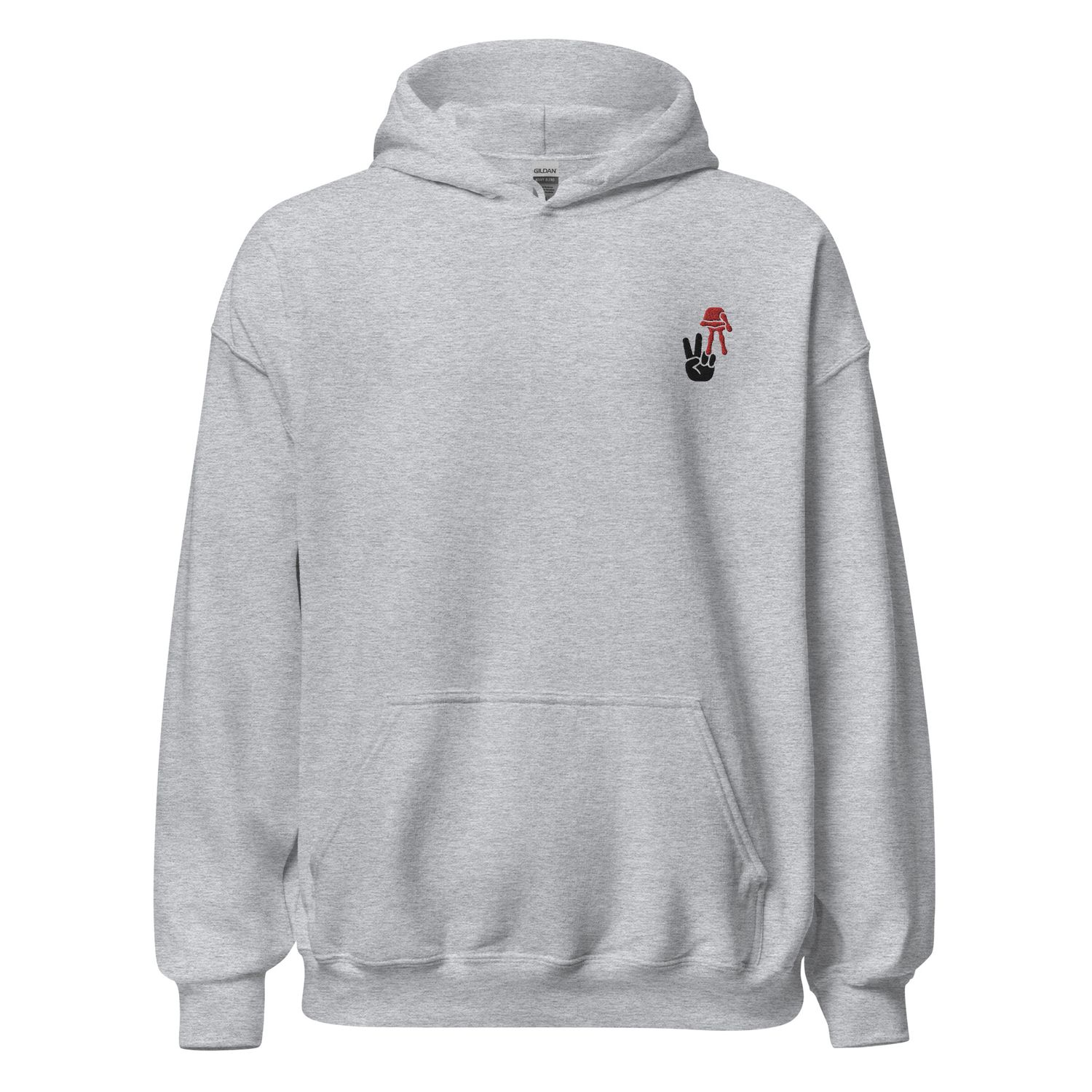 VA Voyage Red Dark Logo Unisex Hoodie