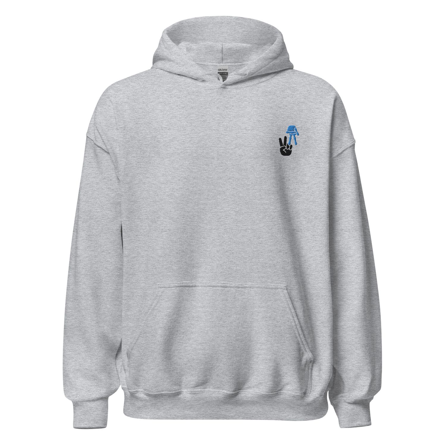 VA Voyage Blue Dark Logo Unisex Hoodie