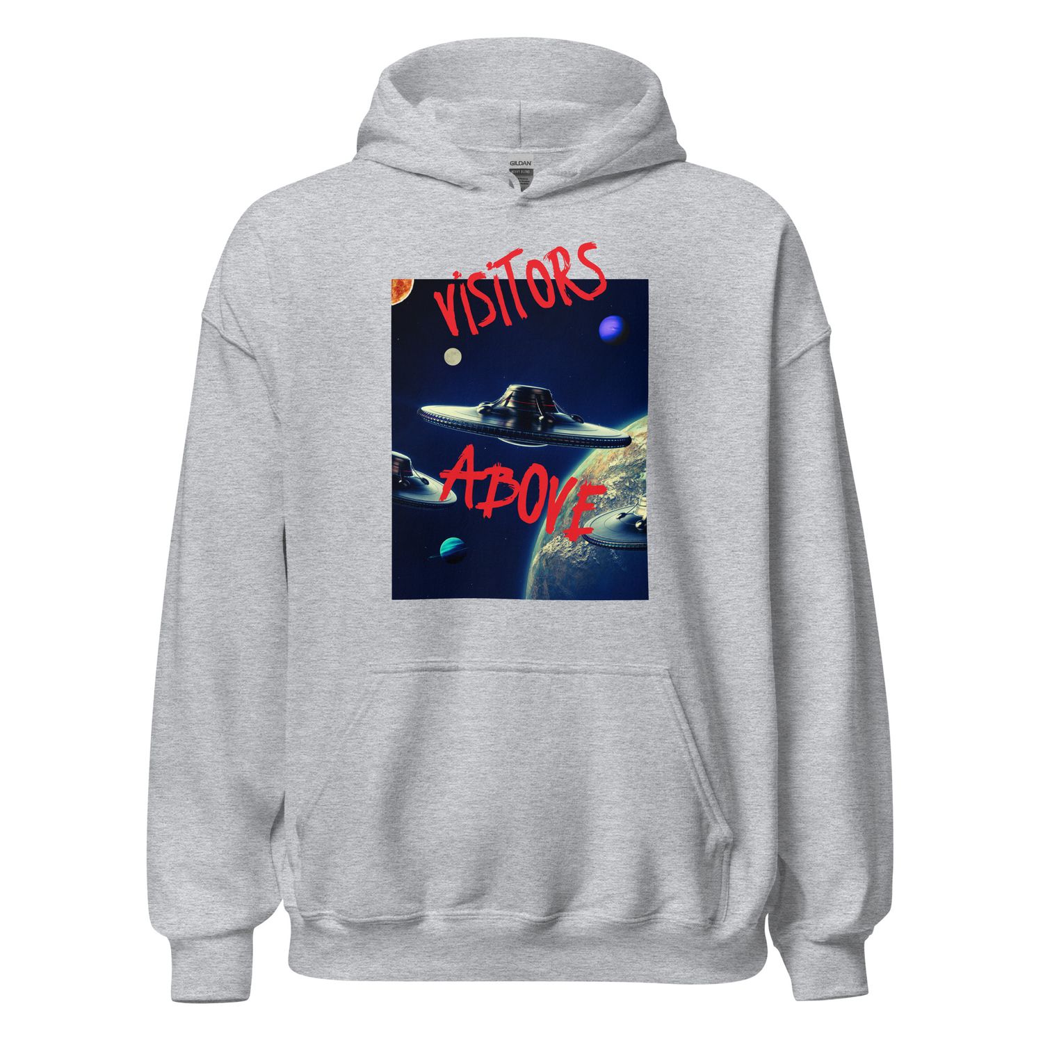 Visitors Above OTW Unisex Hoodie