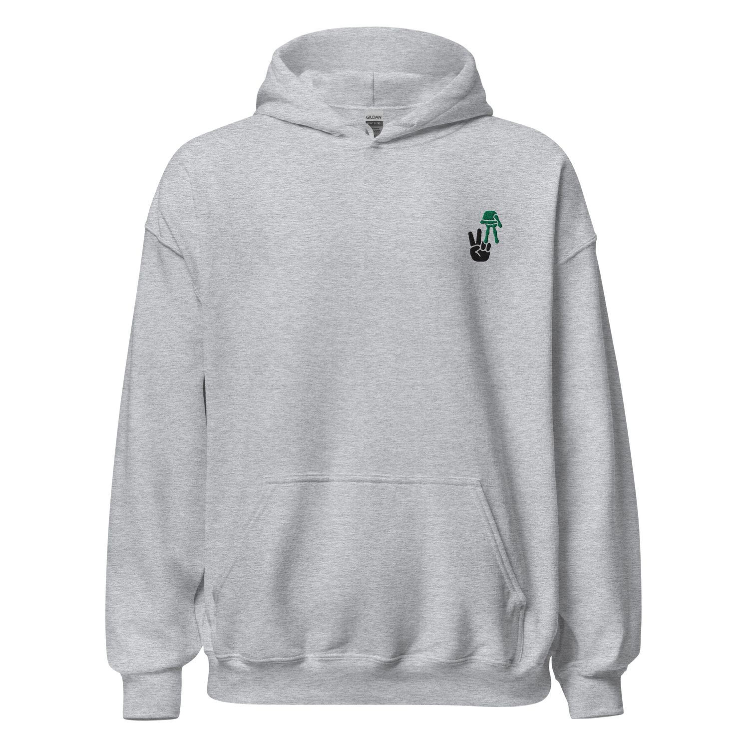 VA Voyage Green Dark Logo Unisex Hoodie