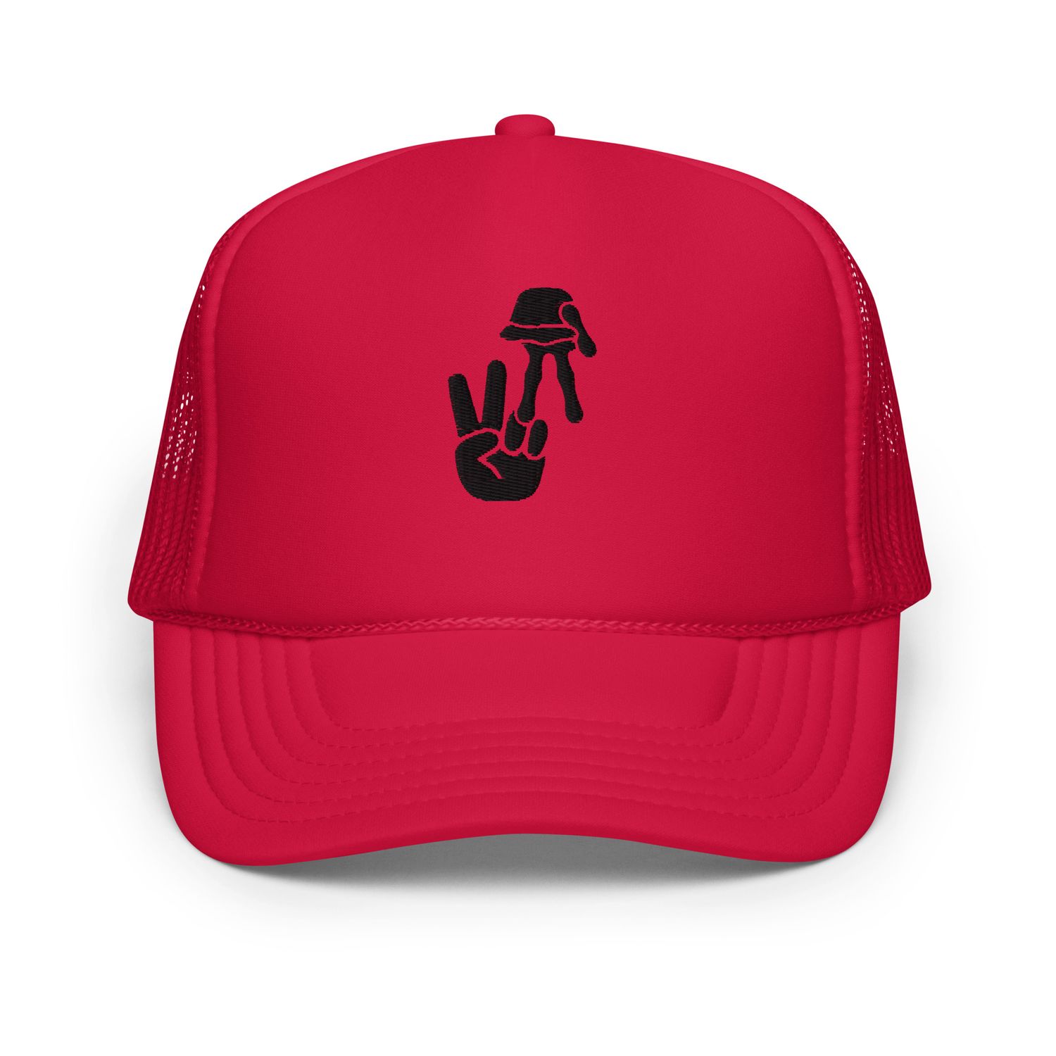VA Voyage Blackout Logo Foam Trucker Hat