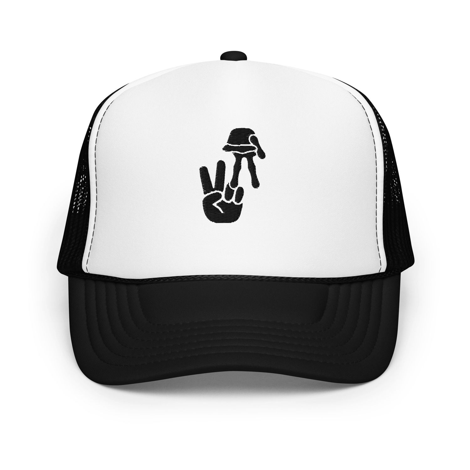 VA Voyage Blackout Logo Foam Trucker Hat