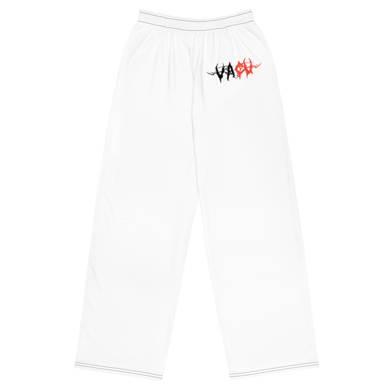 All-over print unisex wide-leg pants