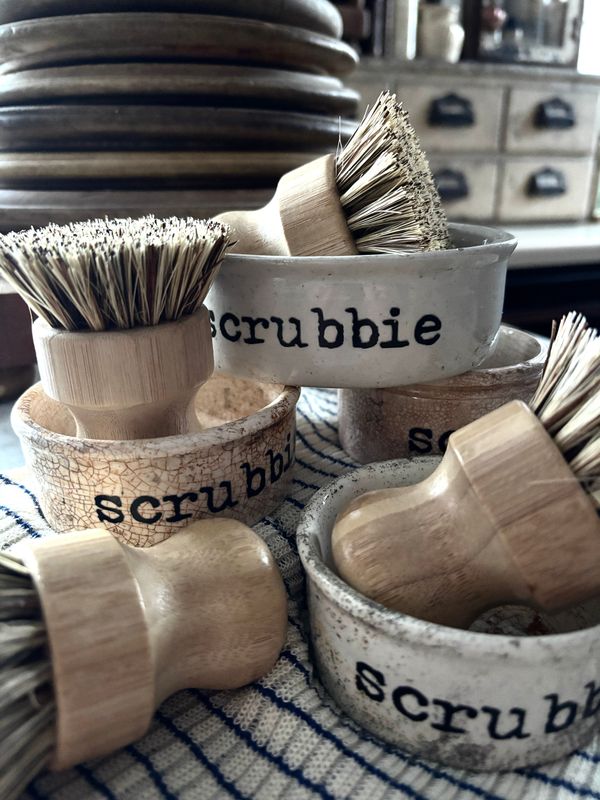 SCF Customized Transfers on Ironstone and Stoneware