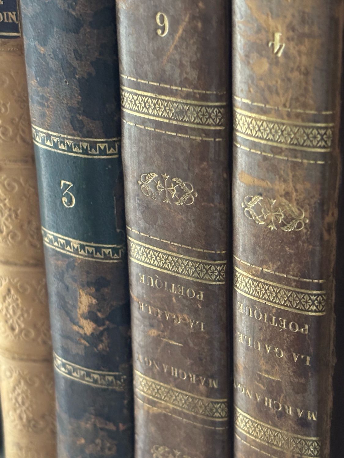 Reserved For Molly/Three Leather Books