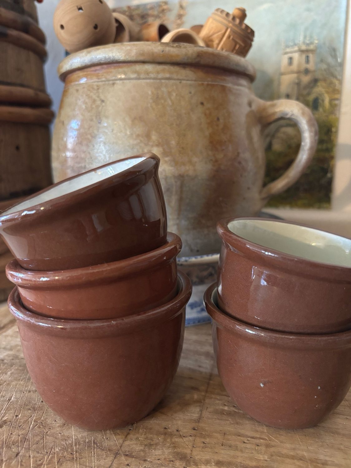 Custom Candles /Two Custard Pots/Erin