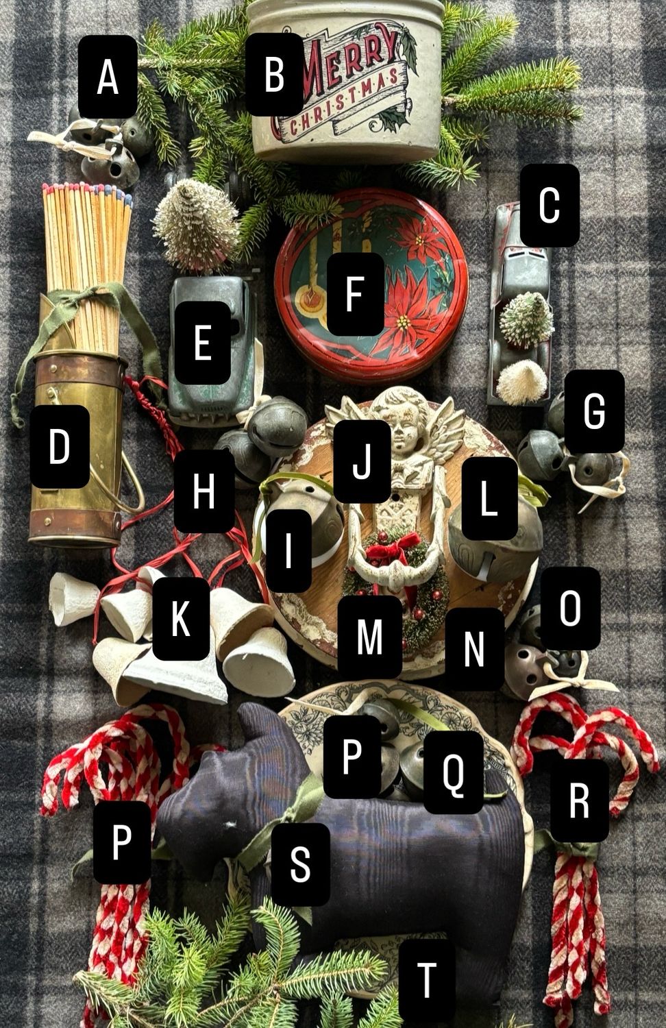 Resv’d For SP Bells, + Letter G