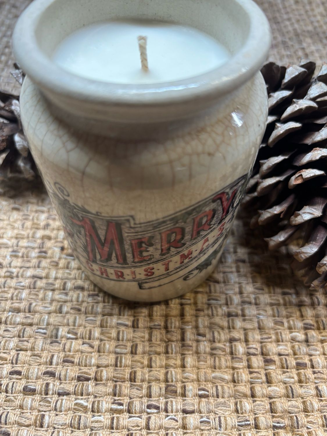 Resv’d For Vintage Glow Merry Christmas