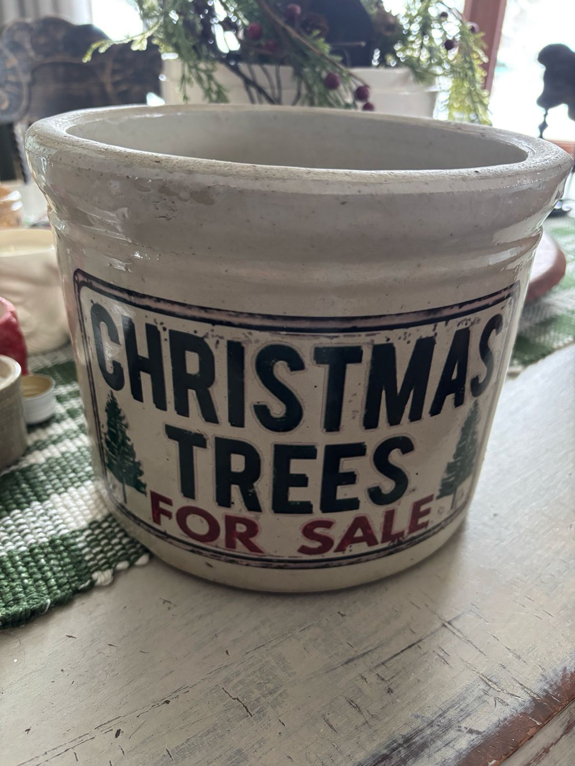 Resv’d For VGC /extra Large Christmas Croc