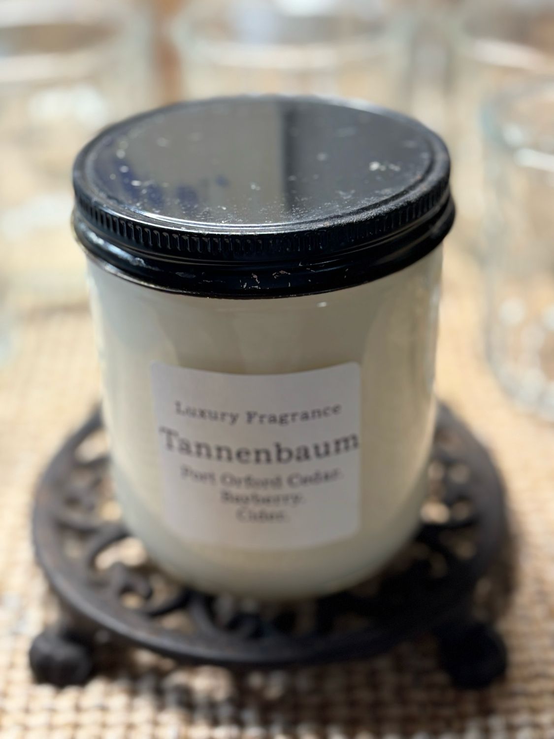 Resv’d For PH /Candle/Trivet