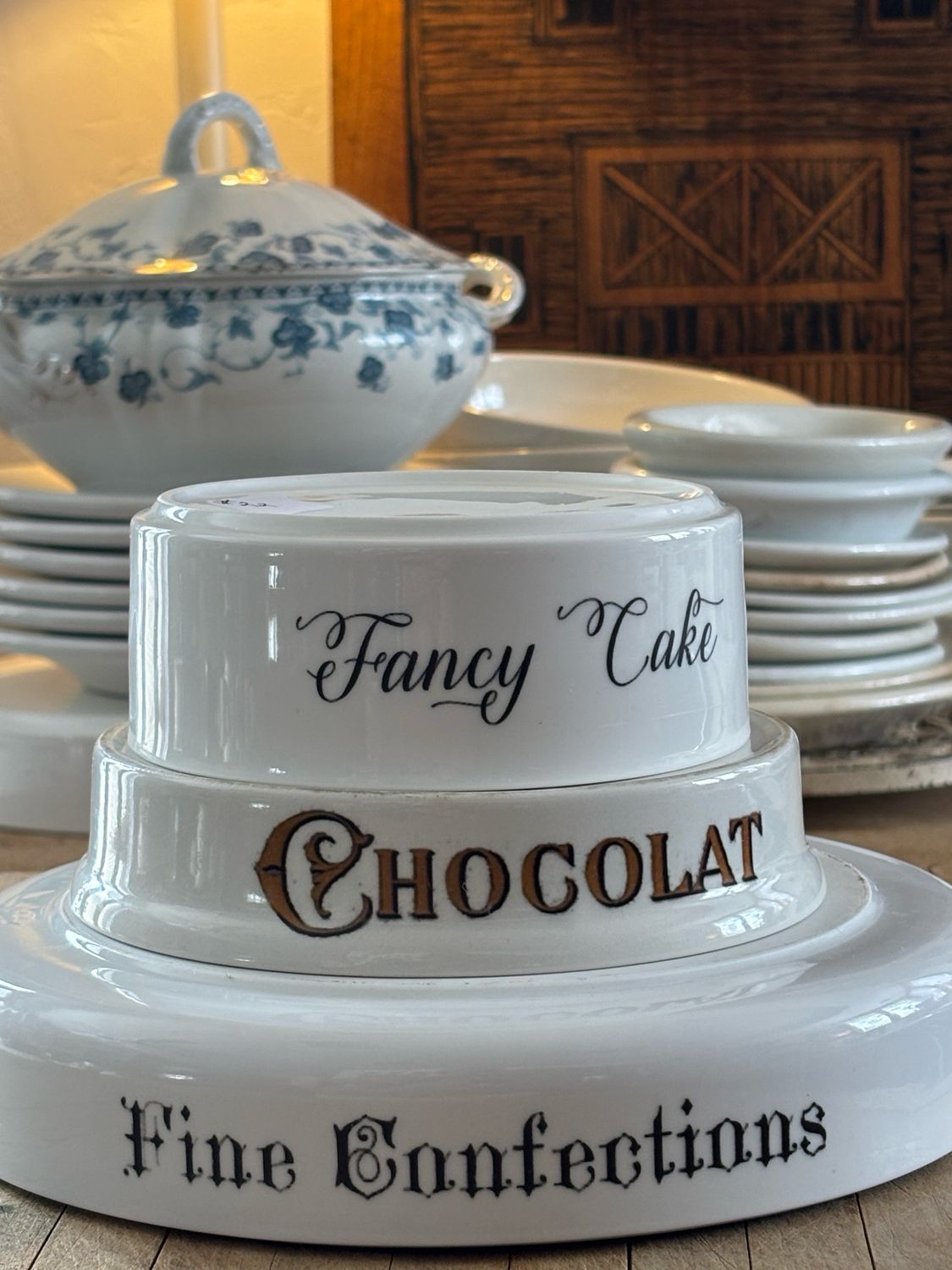 Resv’d For Sandra Bell /Stack Of Lifts