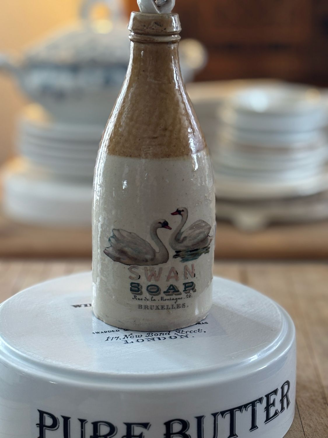 Resv’d For Cindy/Pure Butter/Ginger Beer/Swan