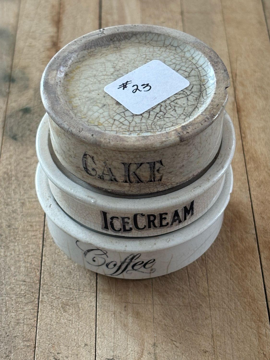 Resv’d For Connie/Dessert  Stacker