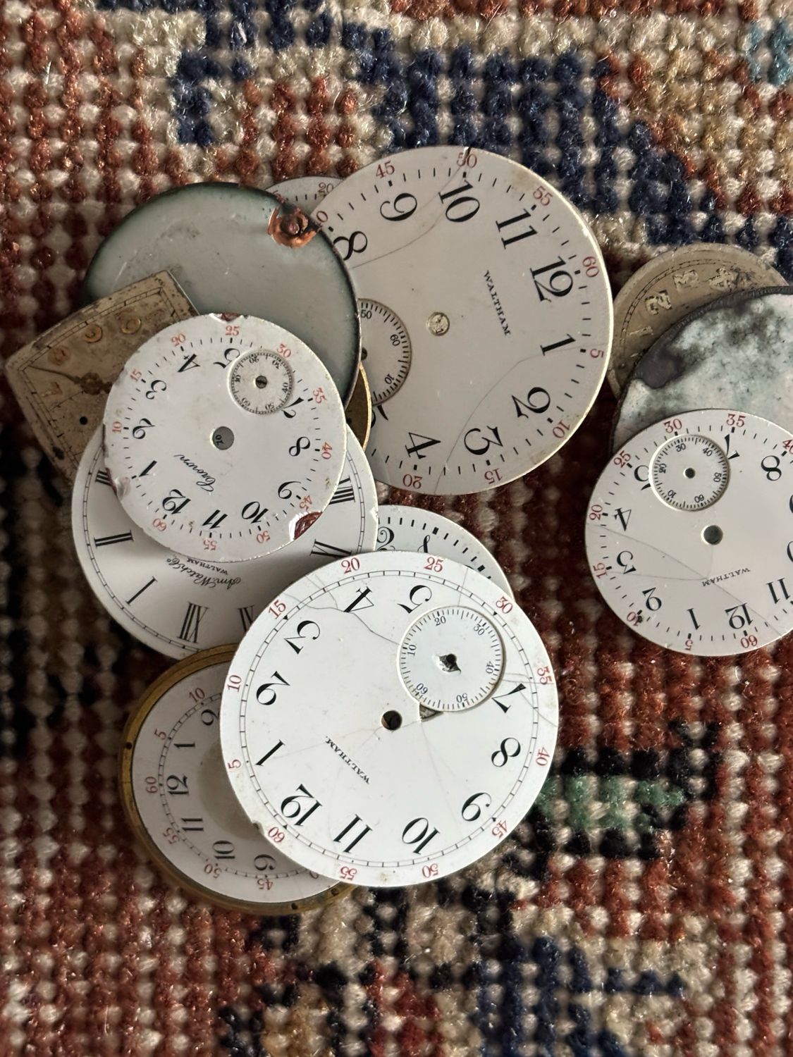 Resv’d For Salvage Merchant Clock Faces