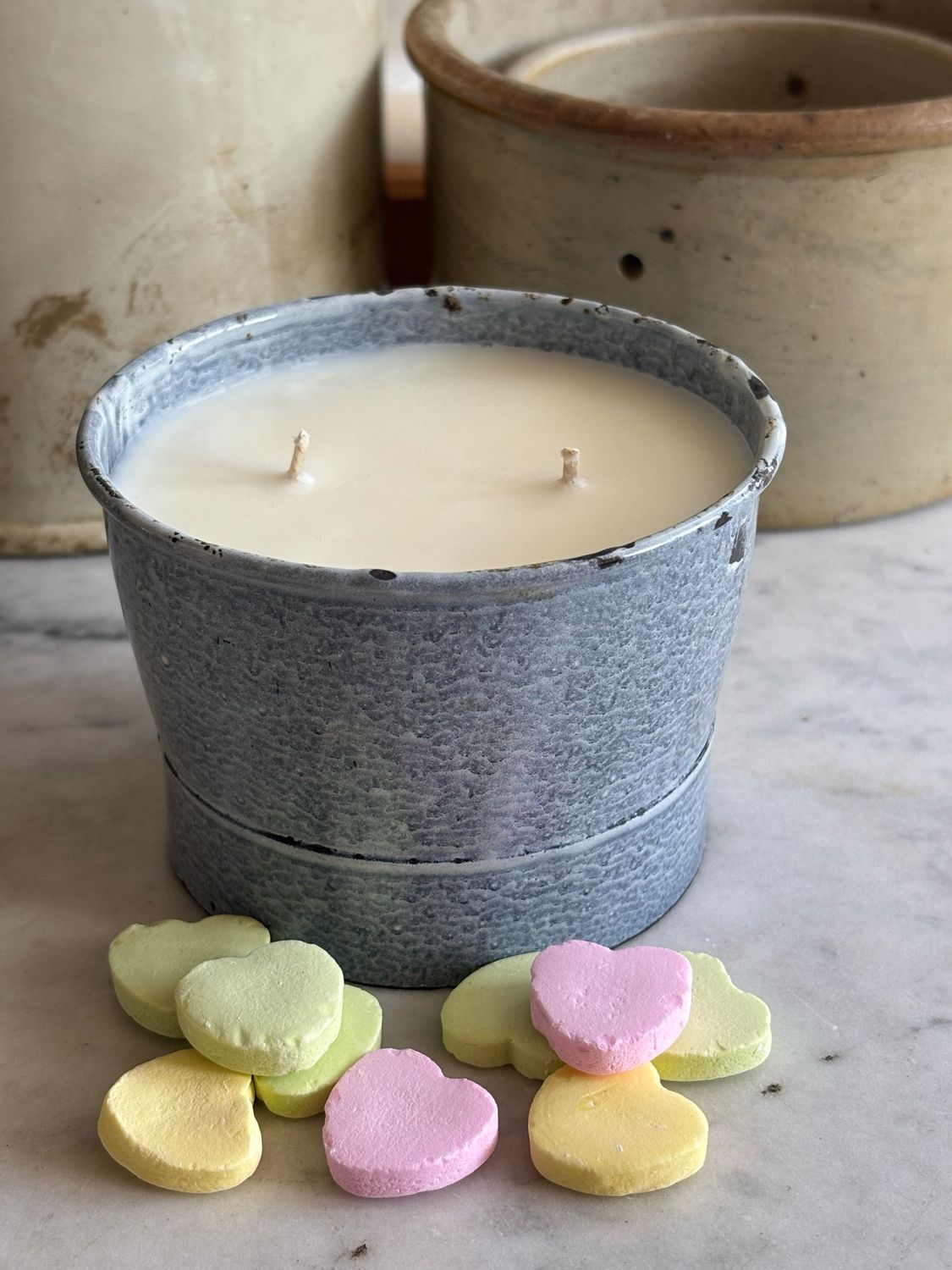 RESV’D French Enamel Cache /Café Gâteau