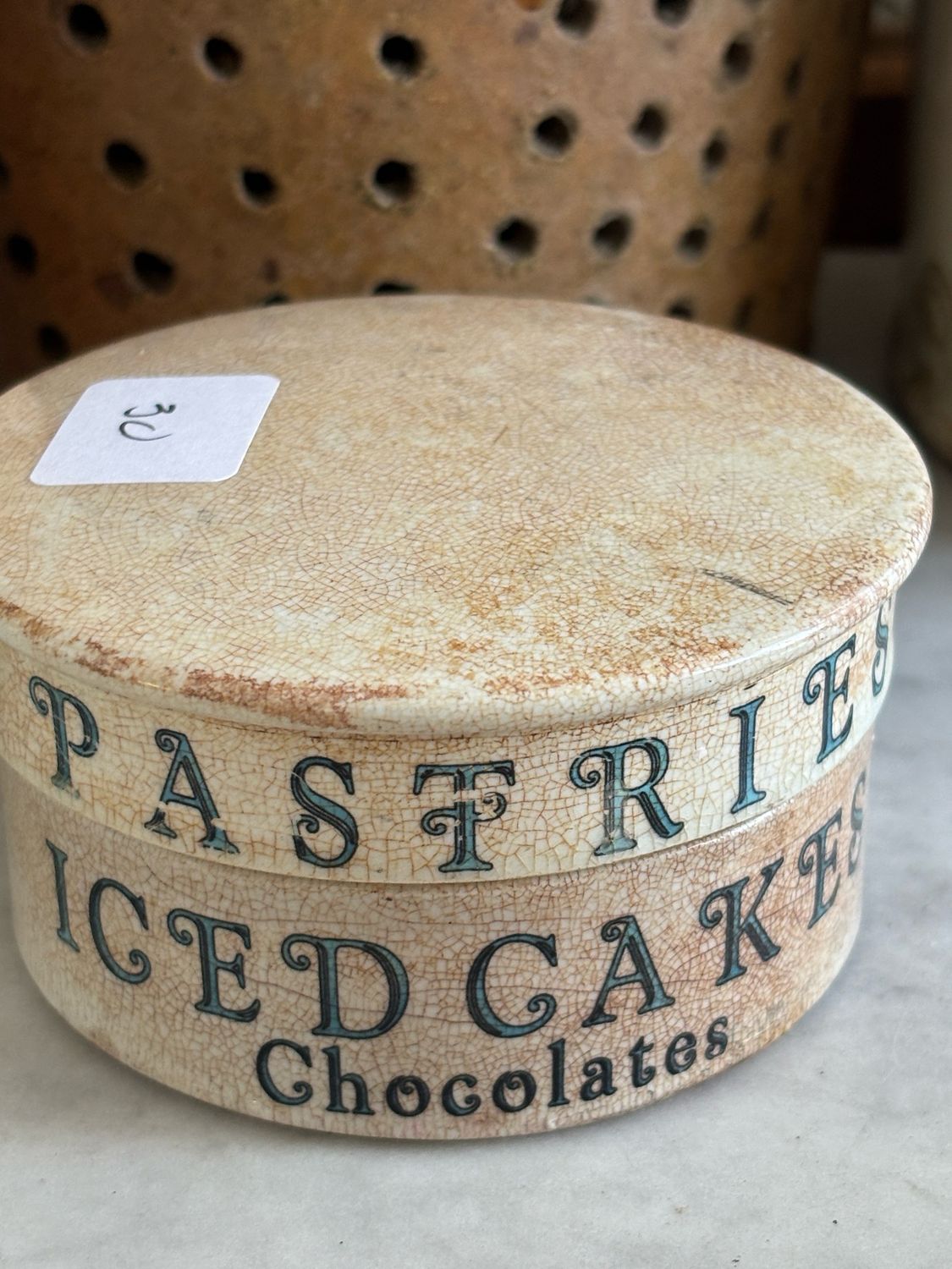 Resv’d For Fern /Paste Pot /Pastry Transfer