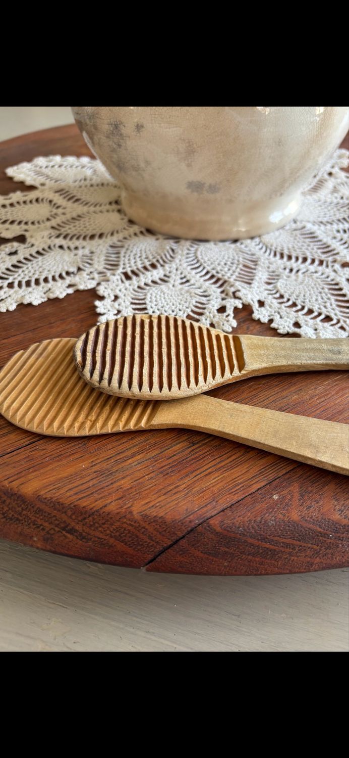 Two Belgian Butter Paddles