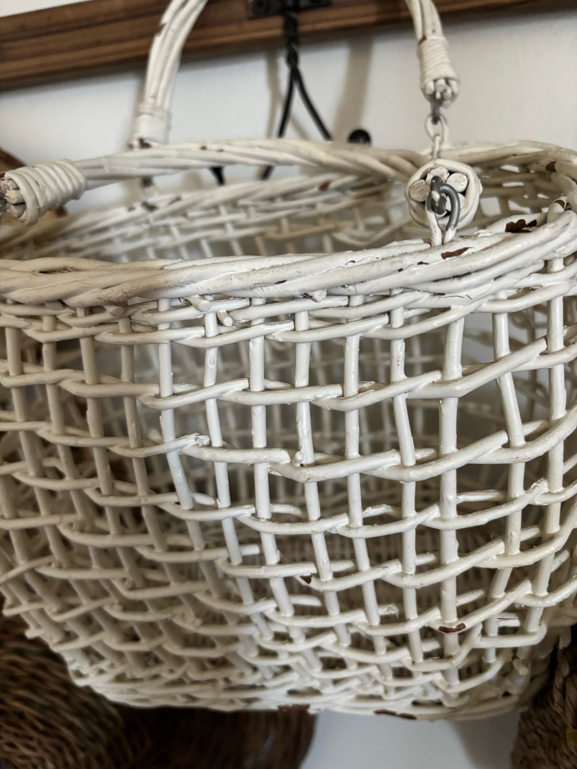 Vintage Wall /Door Basket