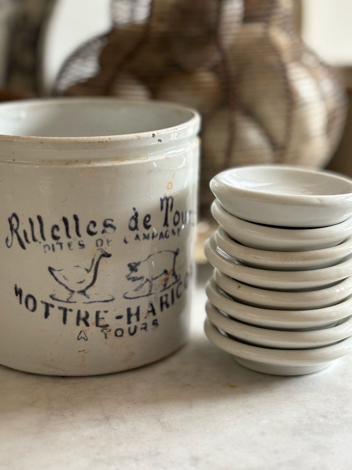 Reserved For Deb/Pot And Butter Pats