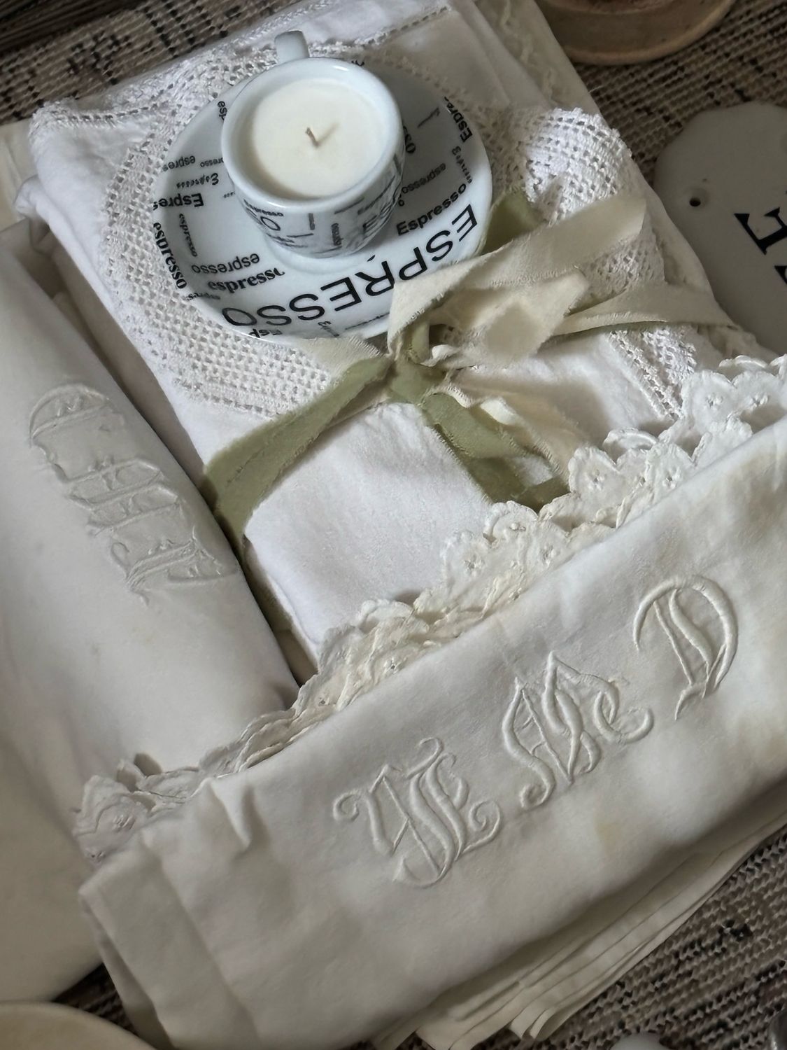 Bundle Of Pressed Linens/Reserved