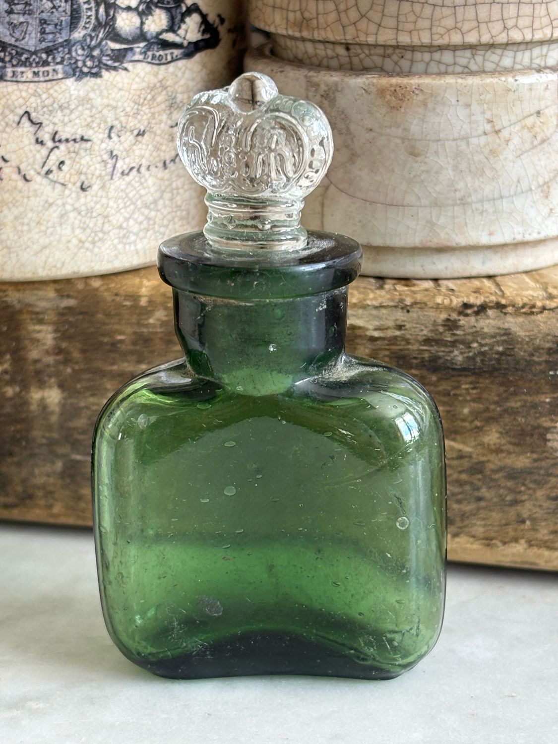 French Bottle With Stopper