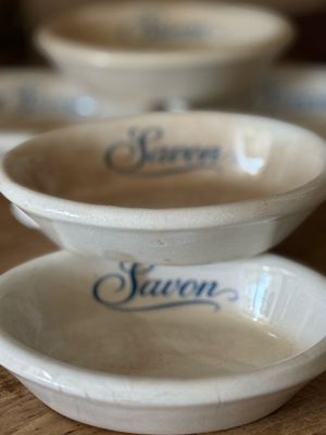 Vintage Soap Dish/Added Transfer