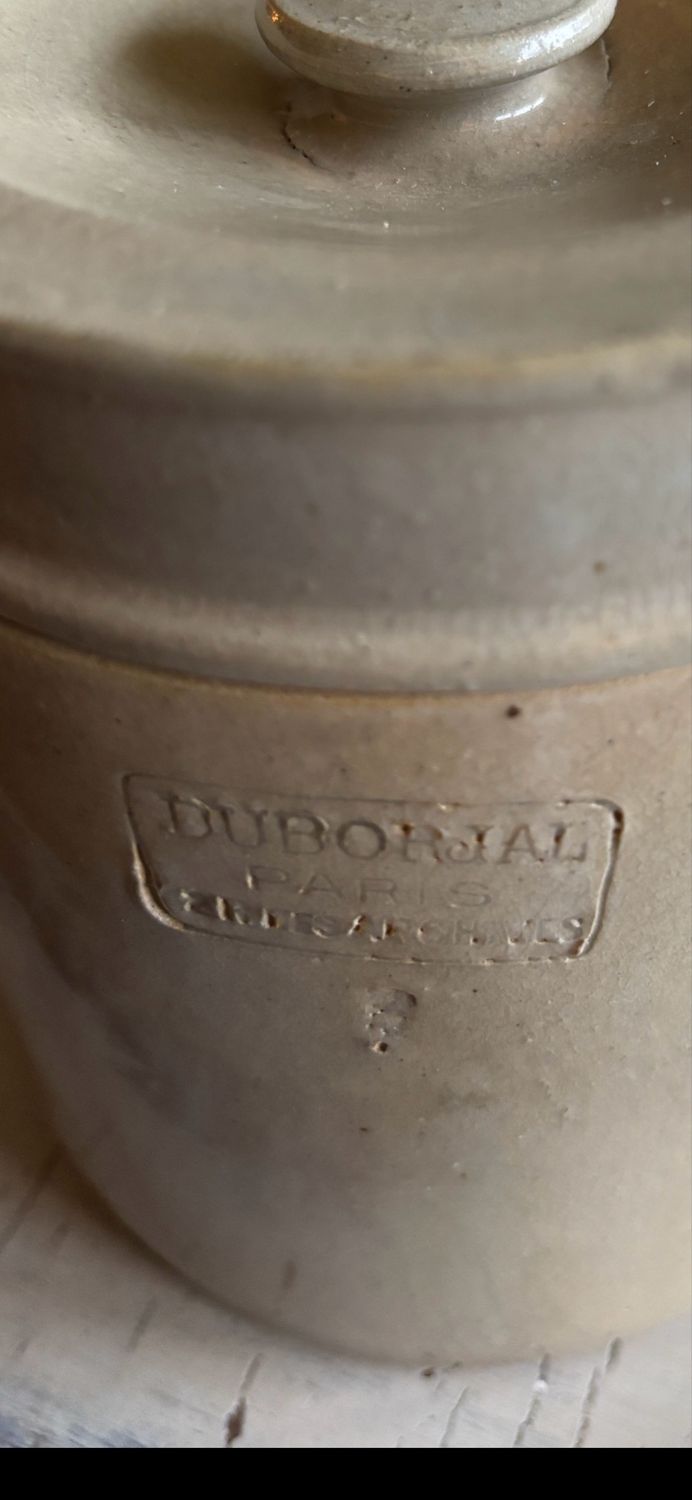 Resv’d For KM/Duborjal Paris Storage Pot