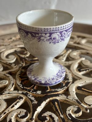 Resv’d For Vintage Rose/egg Cup