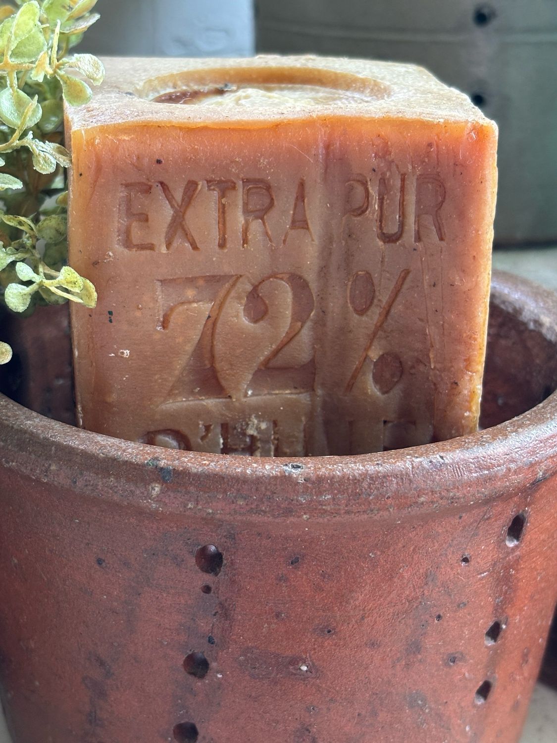Rustic Cut Vintage Marseille Soap