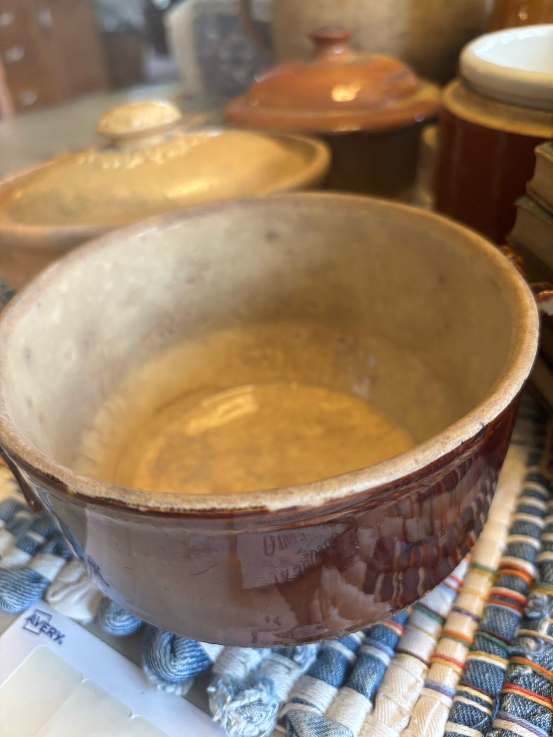 Resv’d For Edie /French Pots And Soap