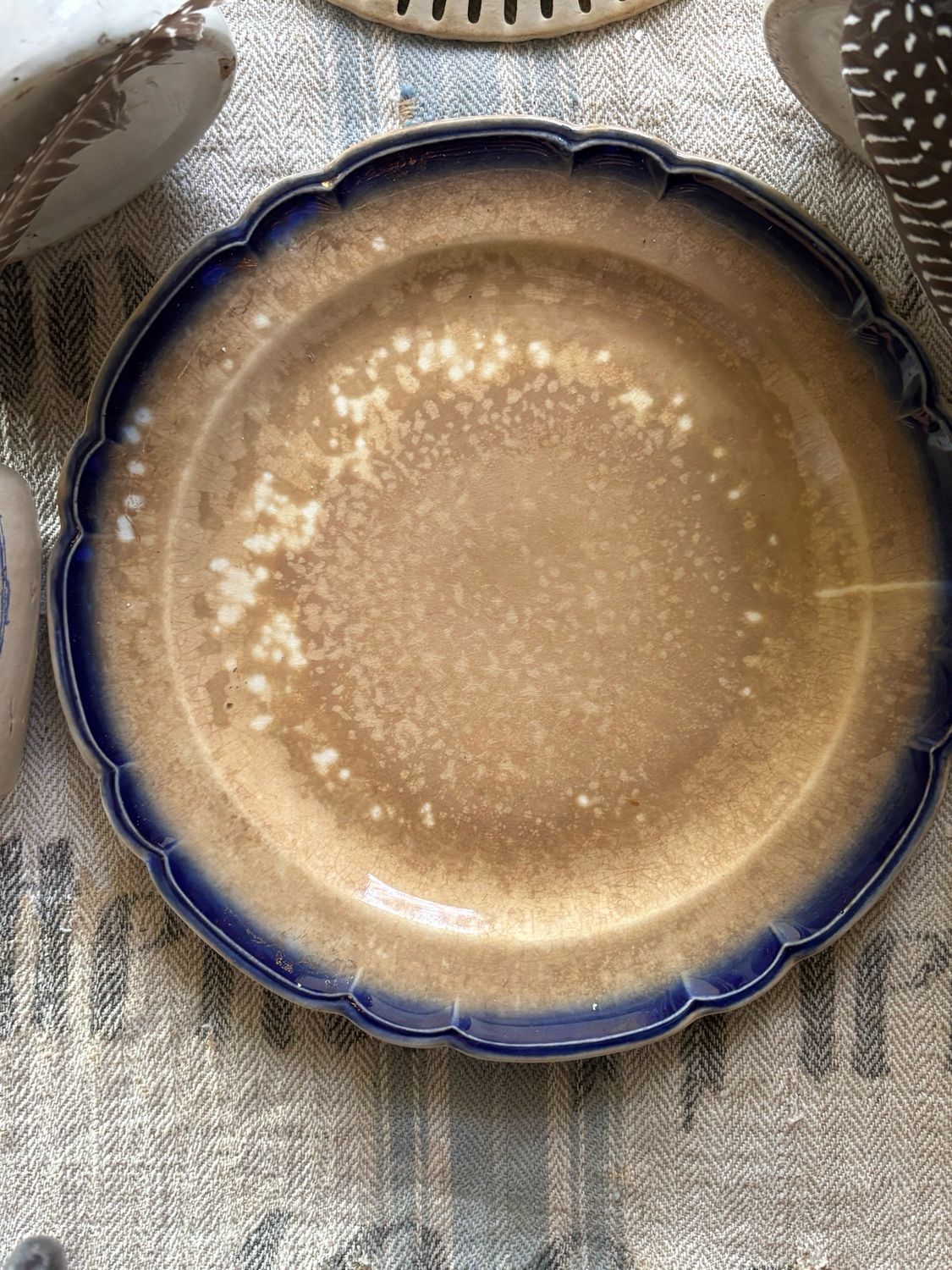 Resv’d For Robert/Stained Plate