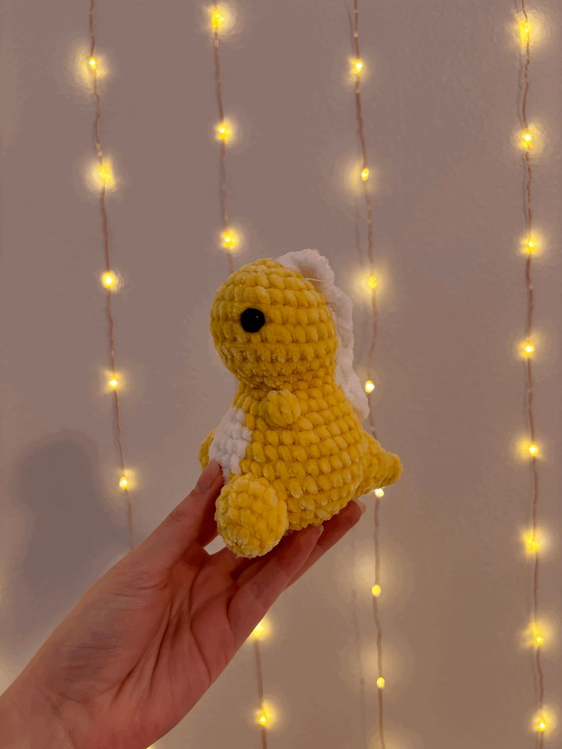 Yellow Mini Dinosaur