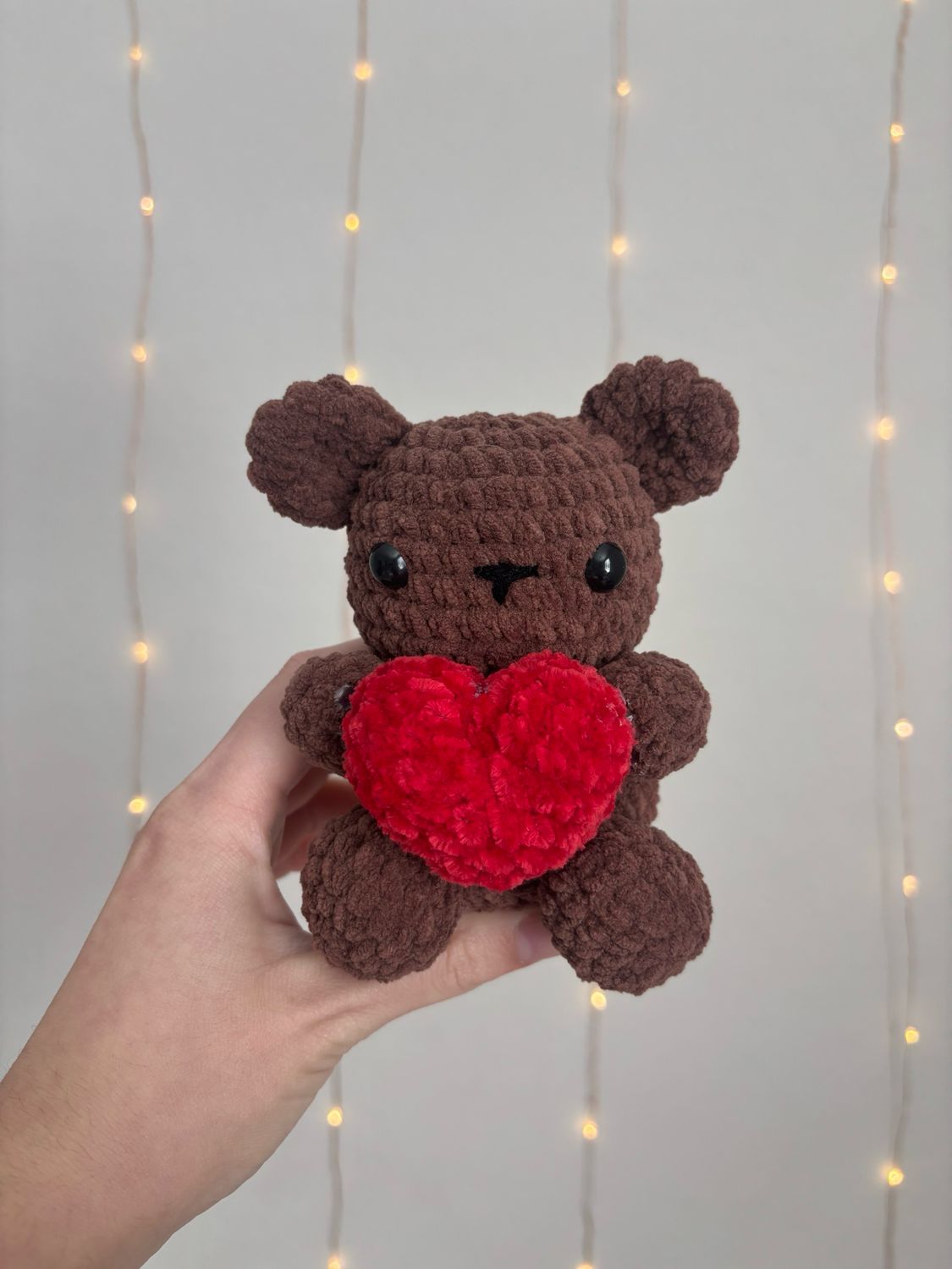 Bear Holding Heart