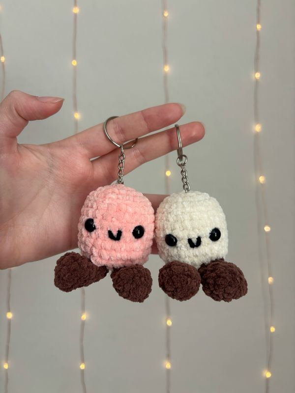 Jellycat Marshmallow Keychains
