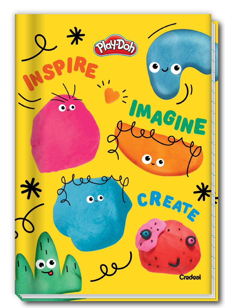Play Doh - Caderno Costurado