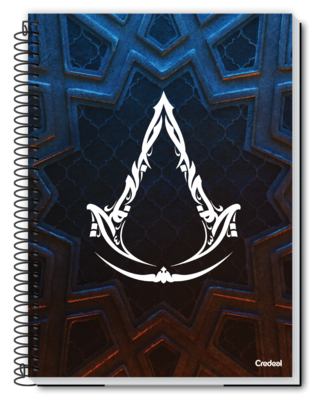 Assassins Creed - Caderno Espiral