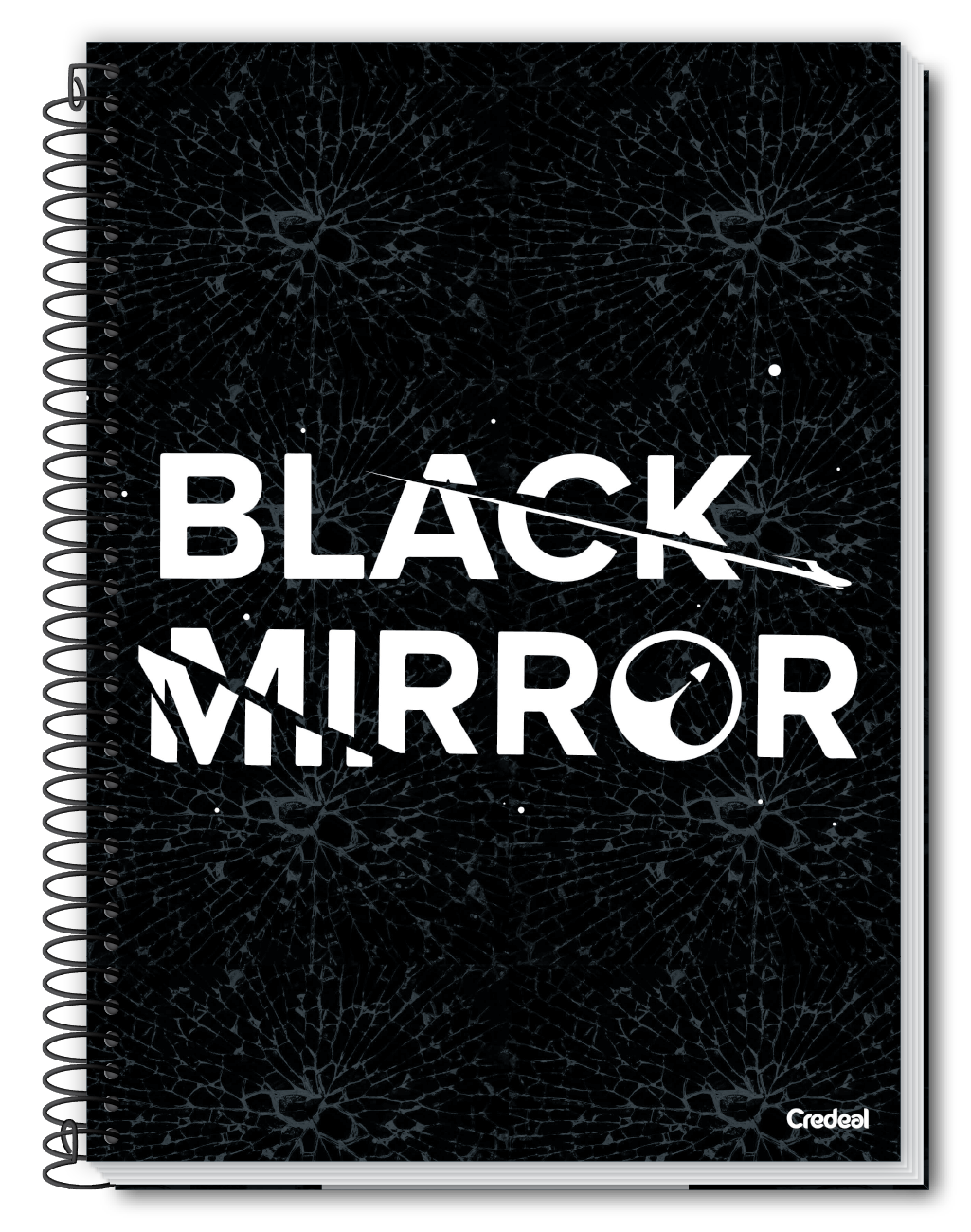 Black Mirror - Caderno Espiral