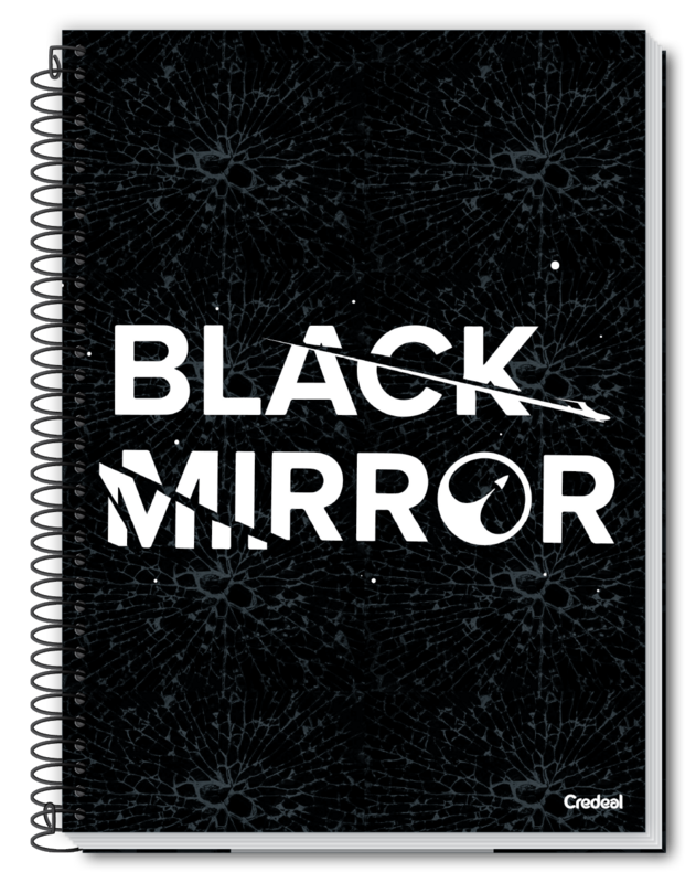 Black Mirror - Caderno Espiral