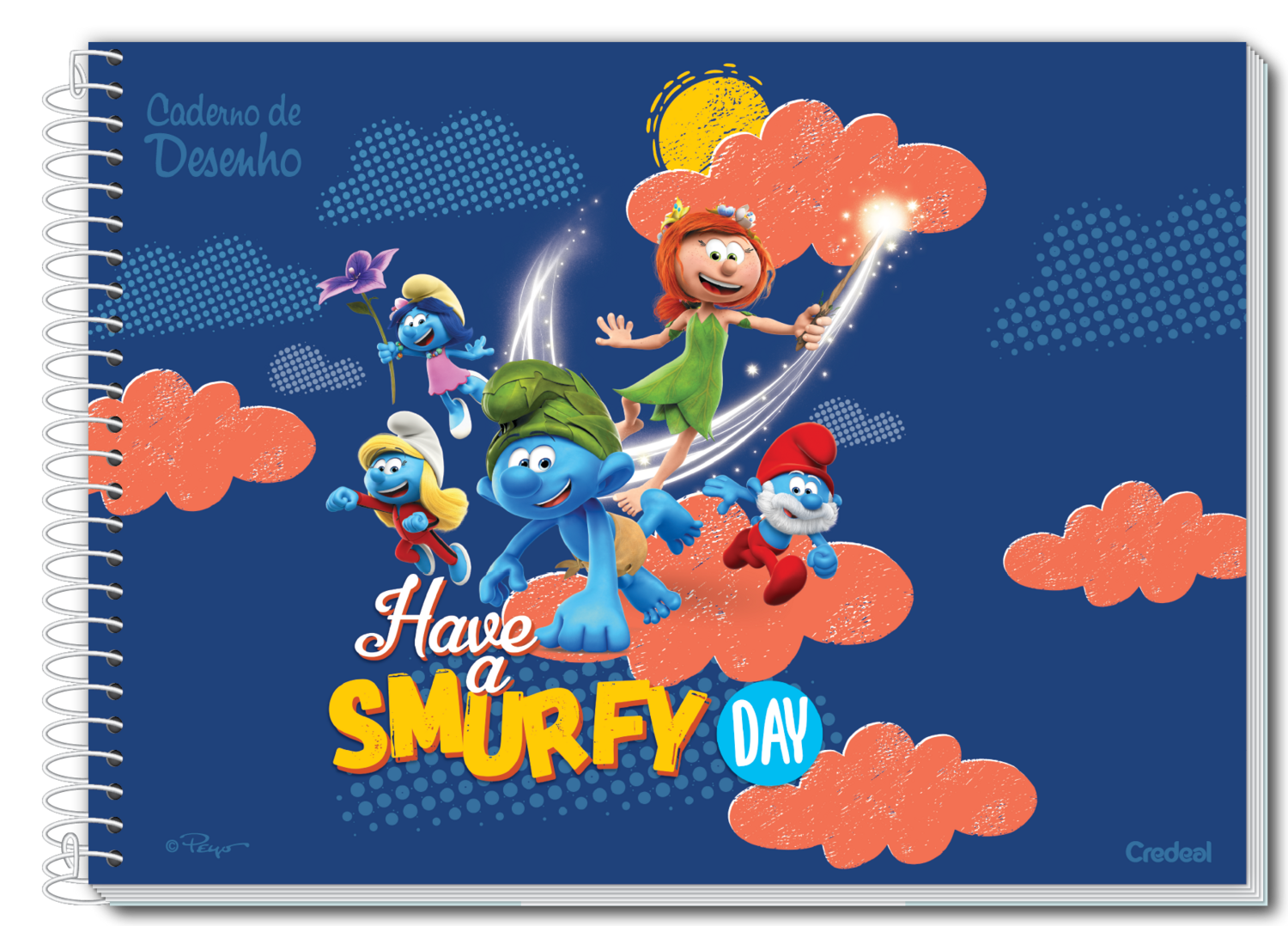 Smurfs - Caderno de Desenho