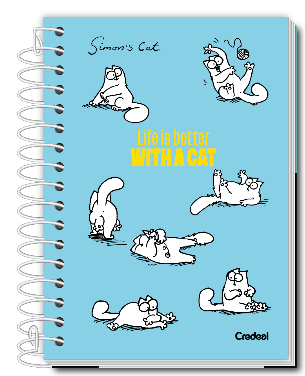 Simon's Cat - Caderno Espiral