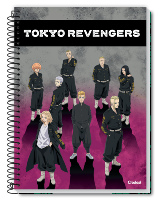 Tokyo Revengers - Caderno Espiral