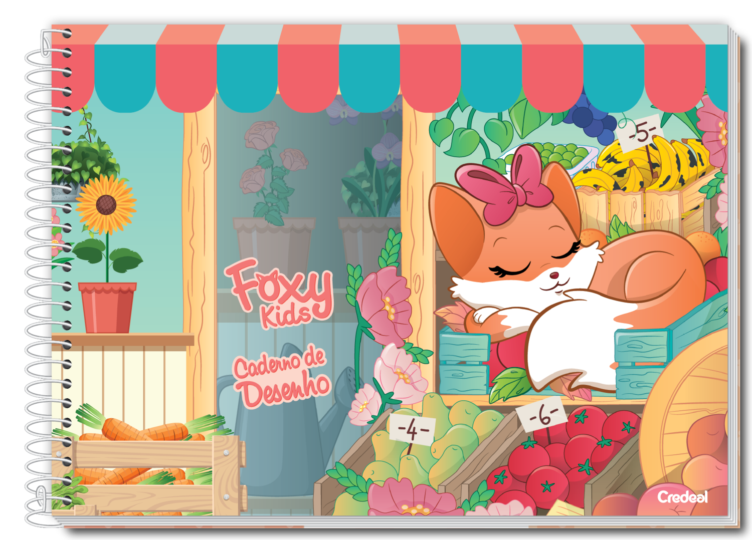Foxy Kids - Caderno Desenho