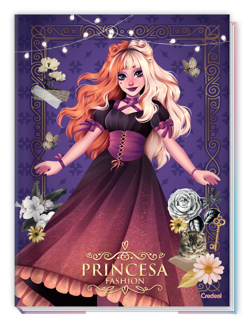 Princesa Fashion - Caderno Costurado