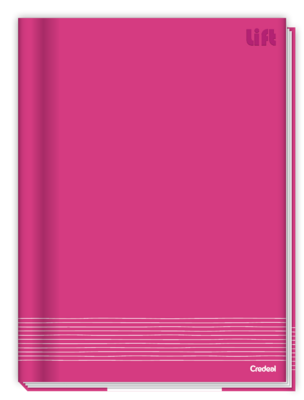 Lift Colorido - Caderno Costurado