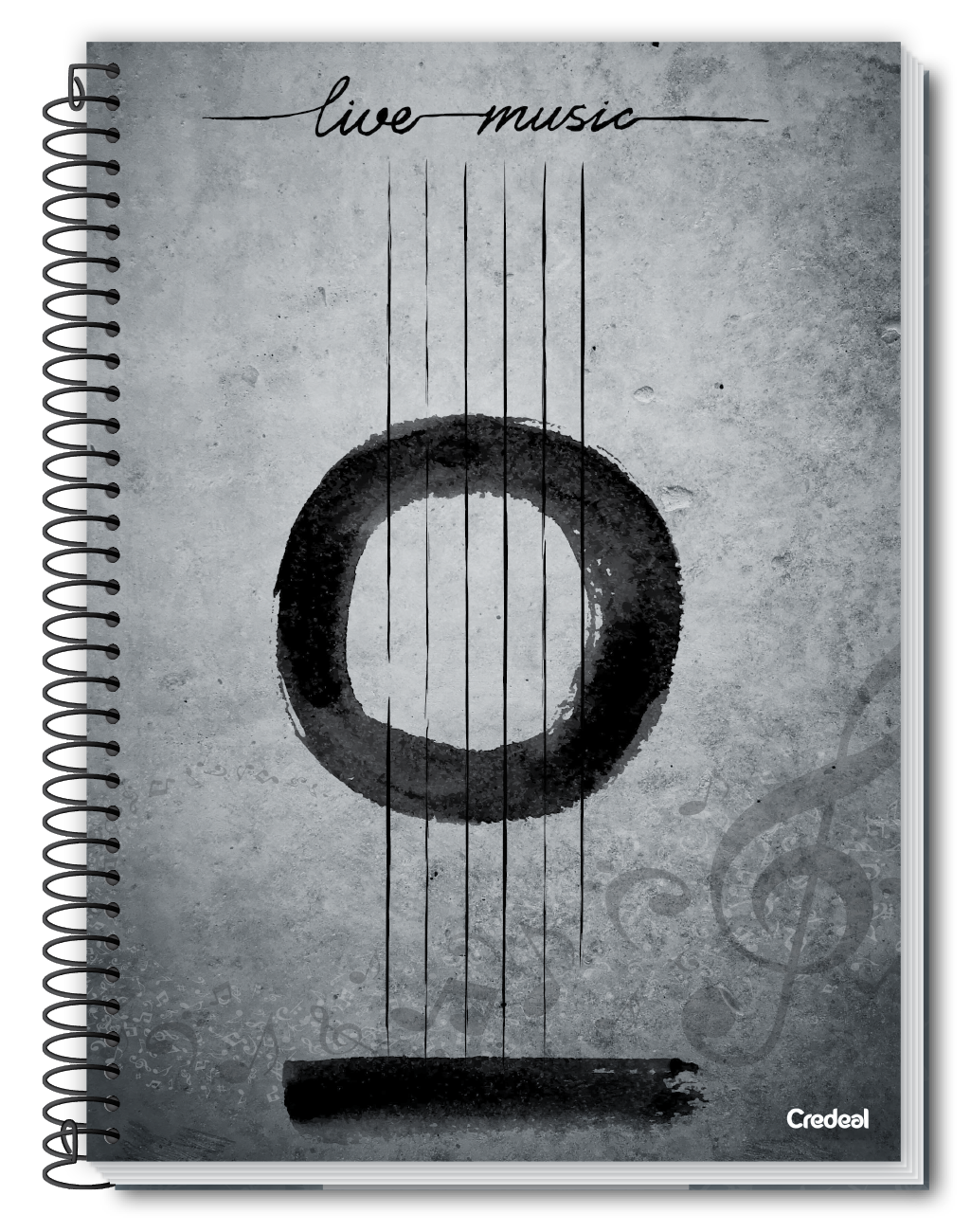 Caderno de Música Espiral