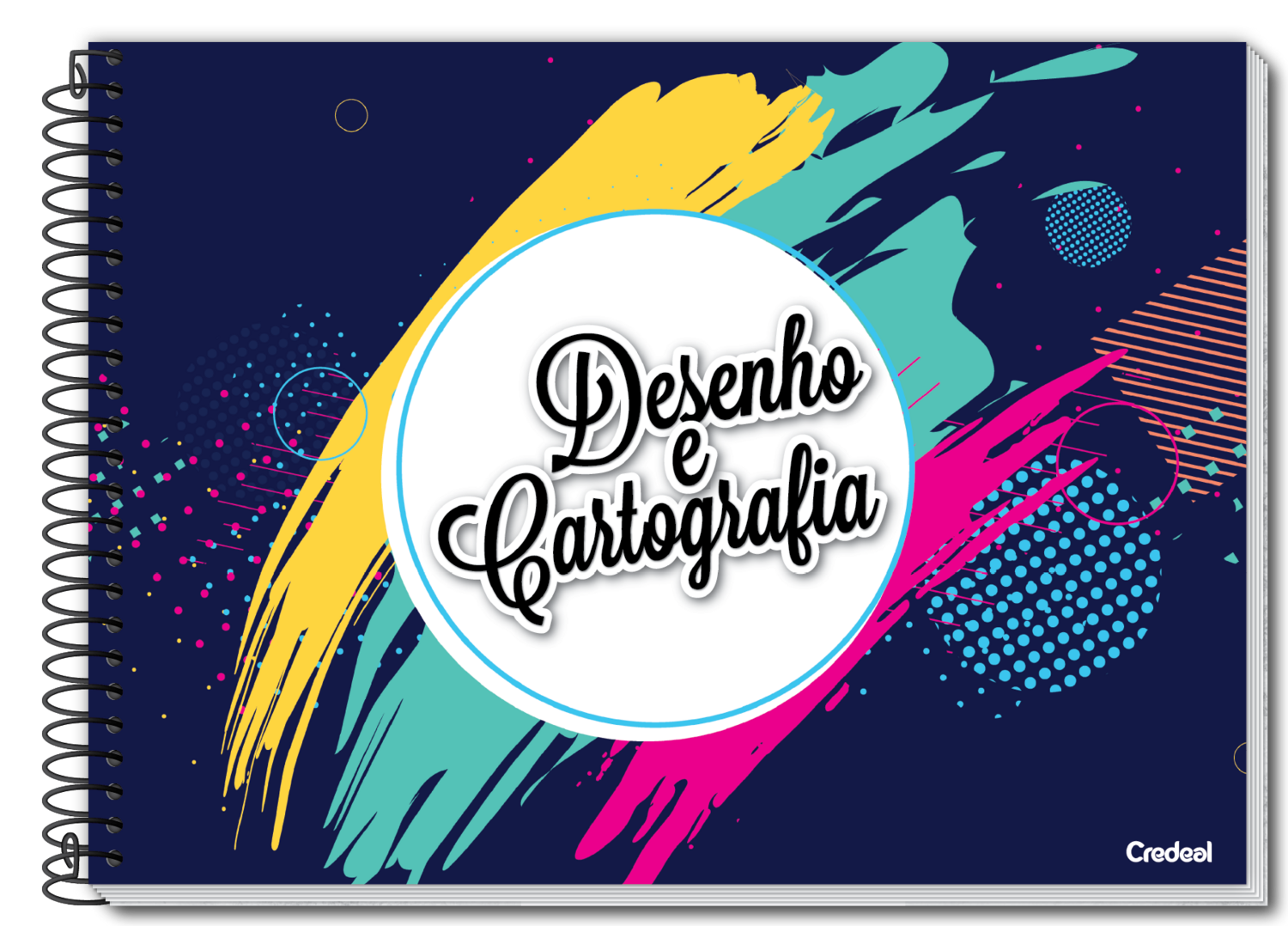 Desenho & Cartograa e Caderno de Música - Caderno Espiral